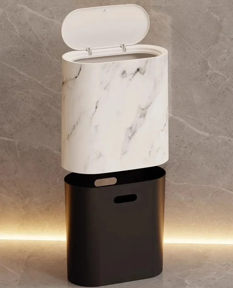 Nordic Marble Design Mülleimer Brehn