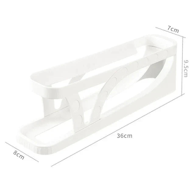 Eierlagerbox Automatisches Scroll-Ei-Halter Eierlagerregal | Brehn