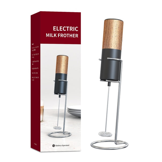 Elektrischer Milchaufschäumer Mini Schäumgerät Kaffeemaker Tragbarer Mixer | Brehn