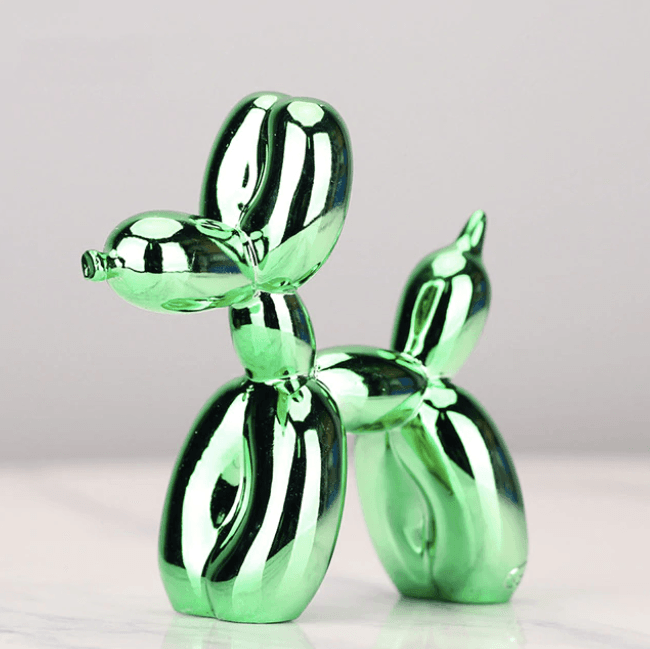 Brehn | Elektroplated Ballonhund Skulptur