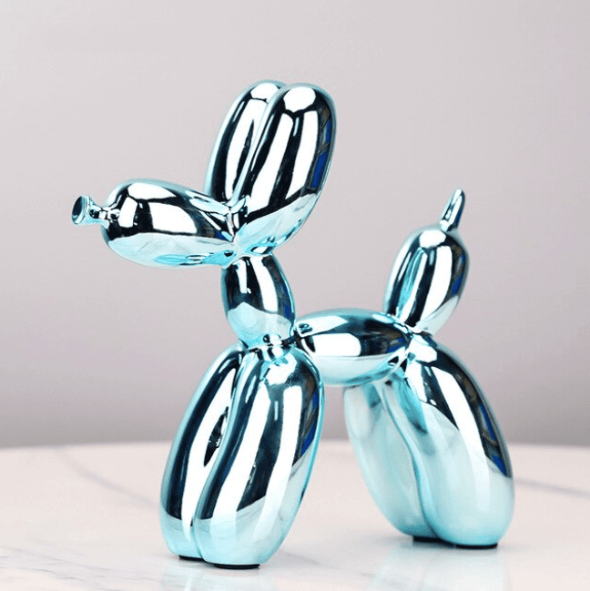 Brehn | Elektroplated Ballonhund Skulptur