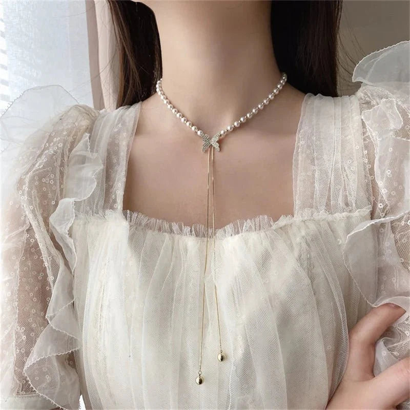 Brehn | Elegantes Verstellbares Schmetterlings-Halsband
