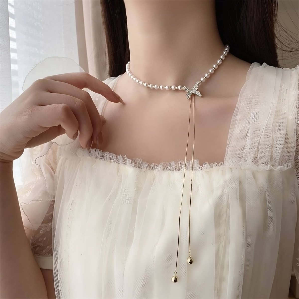 Brehn | Elegantes Verstellbares Schmetterlings-Halsband