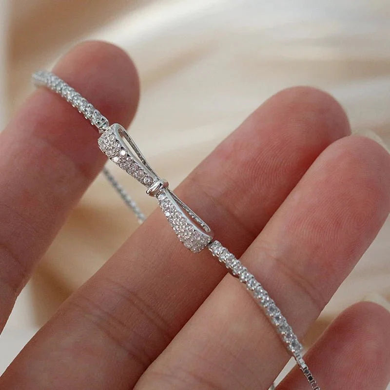 Brehn | Elegante Diamanten Schleifenarmband