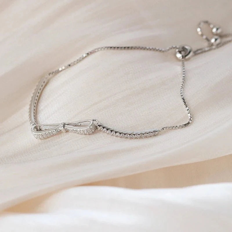 Brehn | Elegante Diamanten Schleifenarmband
