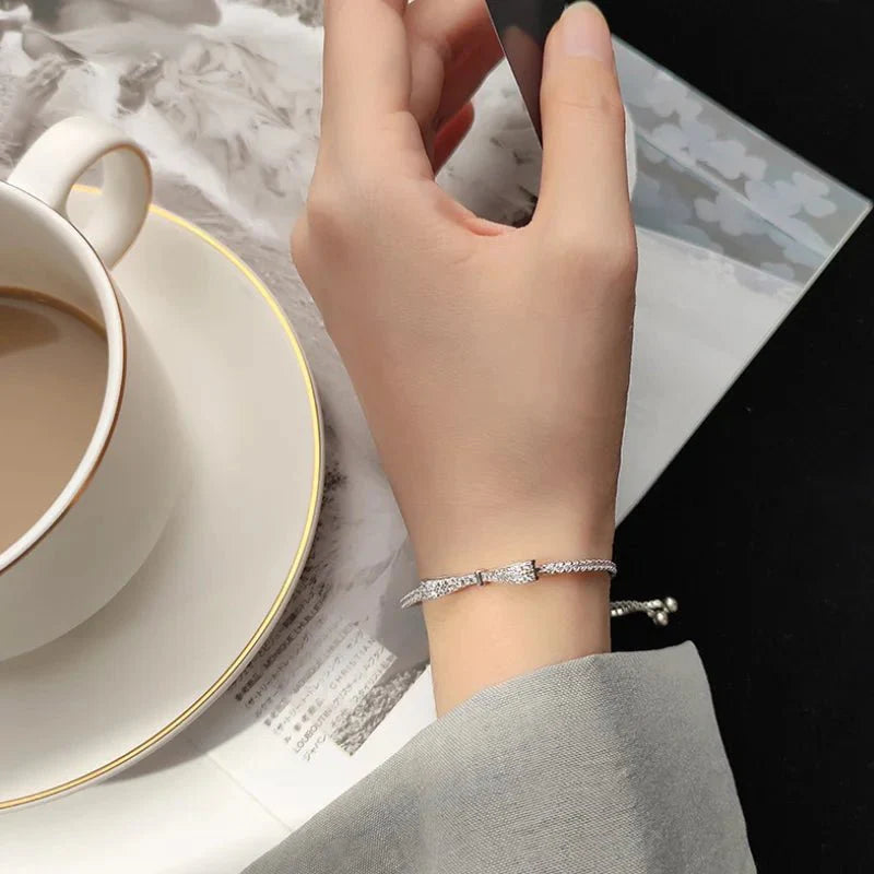 Brehn | Elegante Diamanten Schleifenarmband