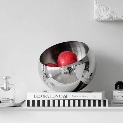 Elegante Edelstahl Obstschale - Modernes umweltfreundliches Design | Brehn