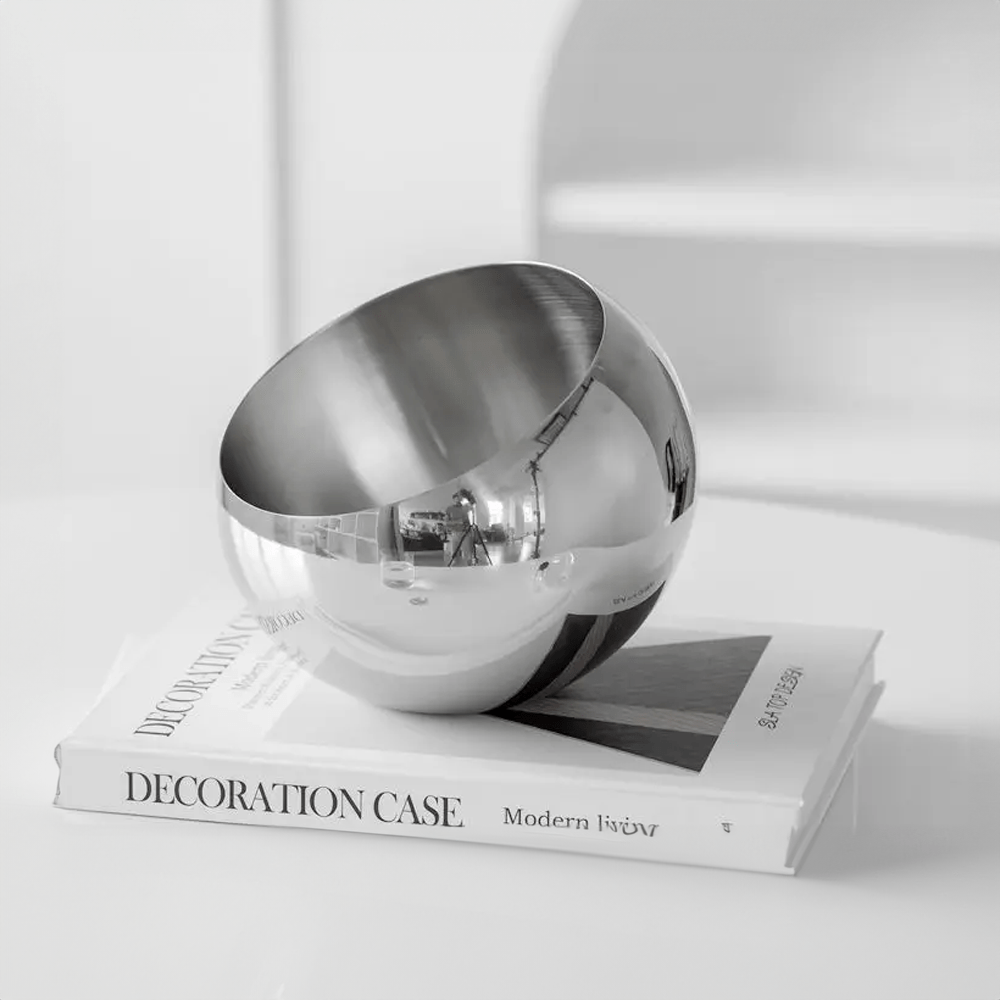 Elegante Edelstahl Obstschale - Modernes umweltfreundliches Design | Brehn