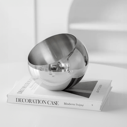Elegante Edelstahl Obstschale - Modernes umweltfreundliches Design | Brehn