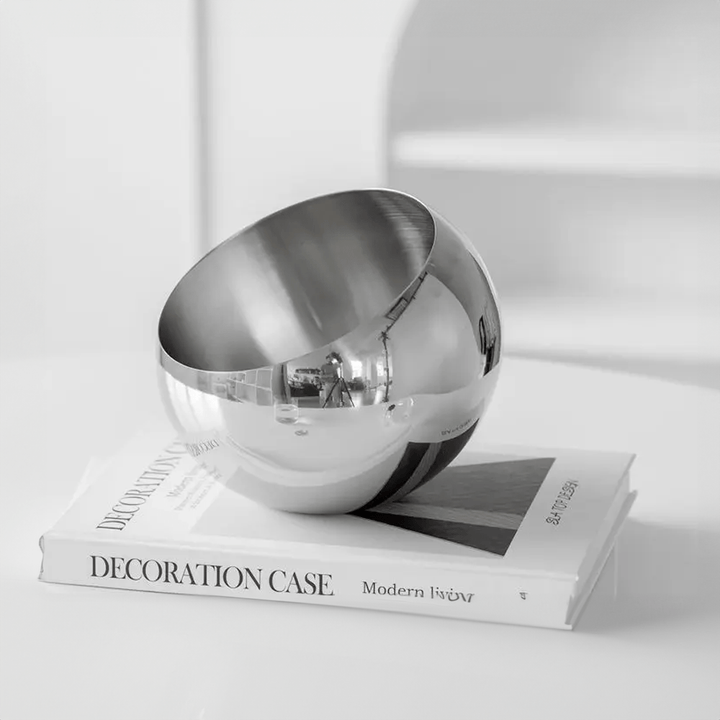 Elegante Edelstahl Obstschale - Modernes umweltfreundliches Design | Brehn