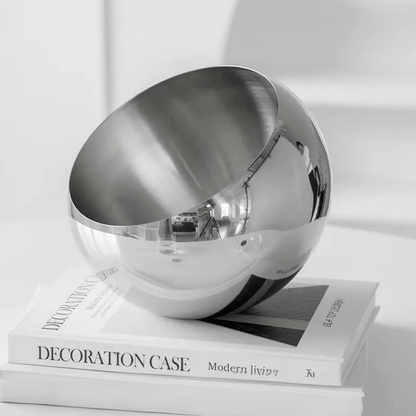 Elegante Edelstahl Obstschale - Modernes umweltfreundliches Design | Brehn