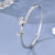 Brehn | Elegante Tulpe Opal Diamant Akzent Armband