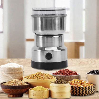 KeukenMaestro Lebensmittelmühle – Elektrische Gewürz- und Kaffeemühle 300 ml | Brehn