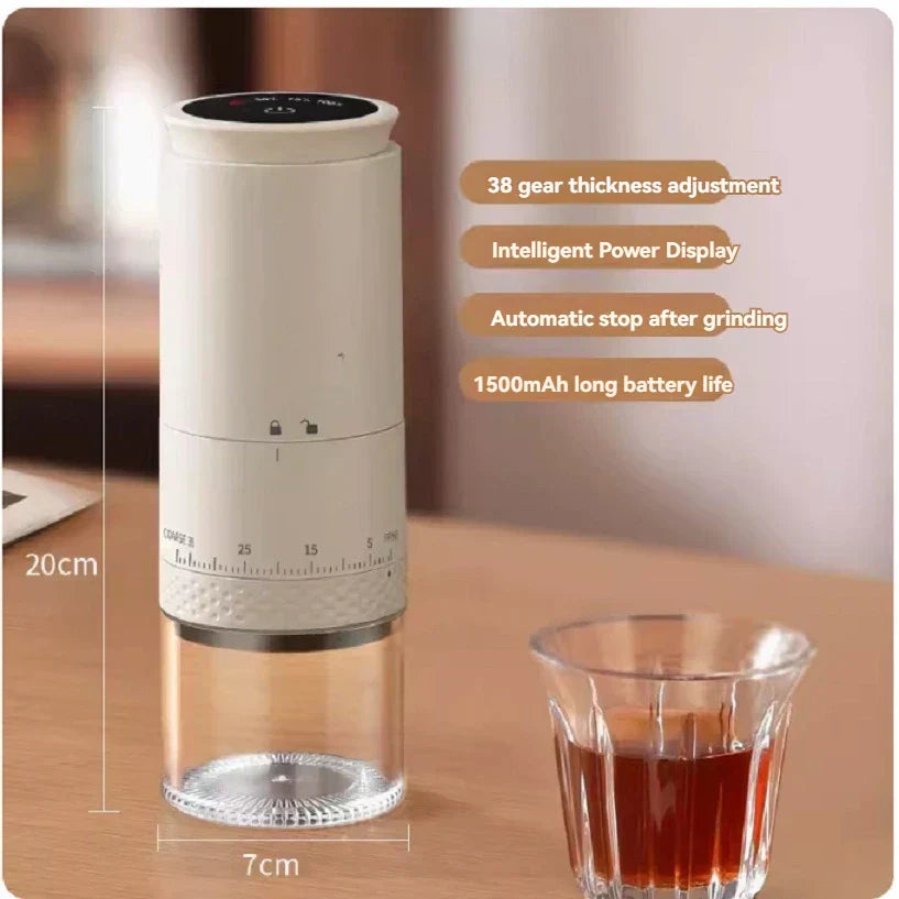 Brehn | Tragbare elektrische Kaffeemühle - BeanBuddy