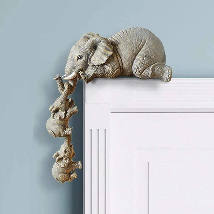 Brehn | Künstlerische Elefant-Figur in 3 Teilen
