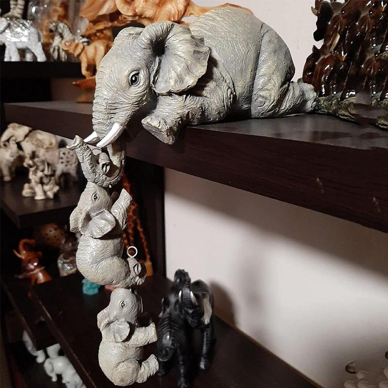 Brehn | Künstlerische Elefant-Figur in 3 Teilen