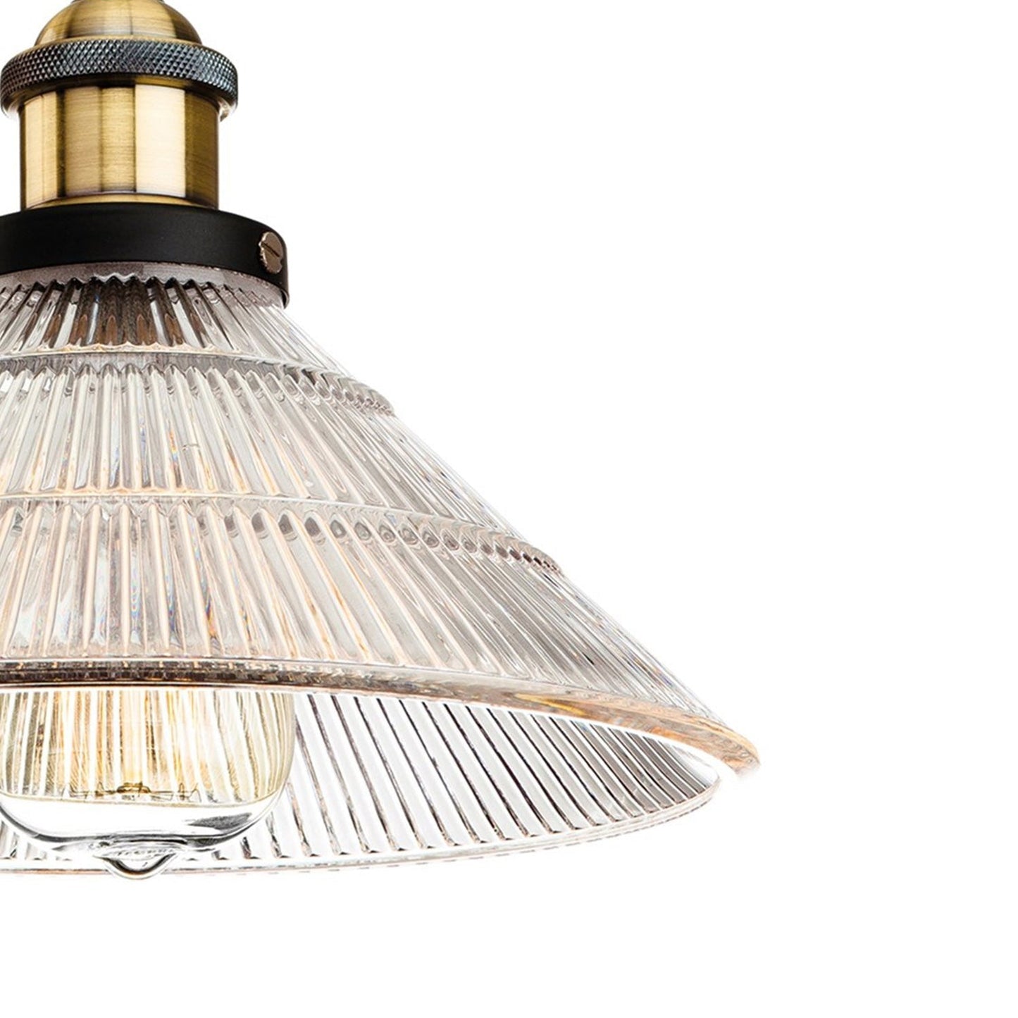 Zayden Pendelleuchte im Retro-Prismen-Design