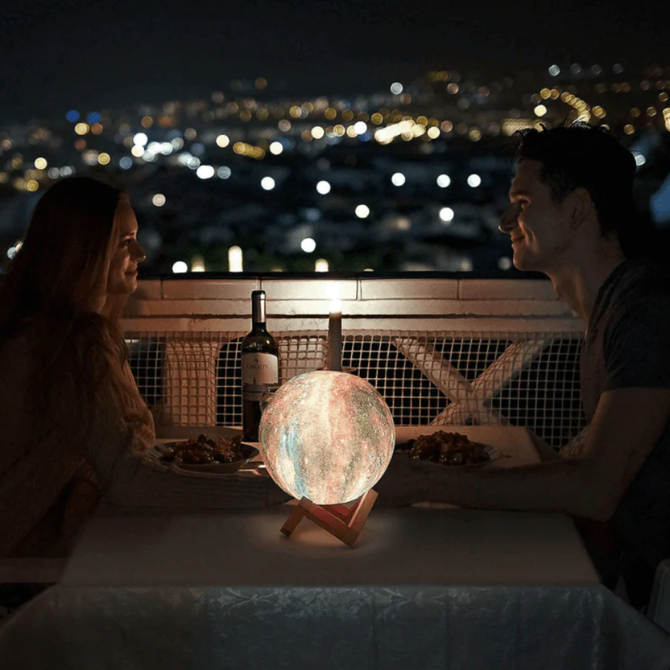 SterrenGlans Galaxy Lampe – LED Nachtlicht mit Touch-Steuerung | Brehn