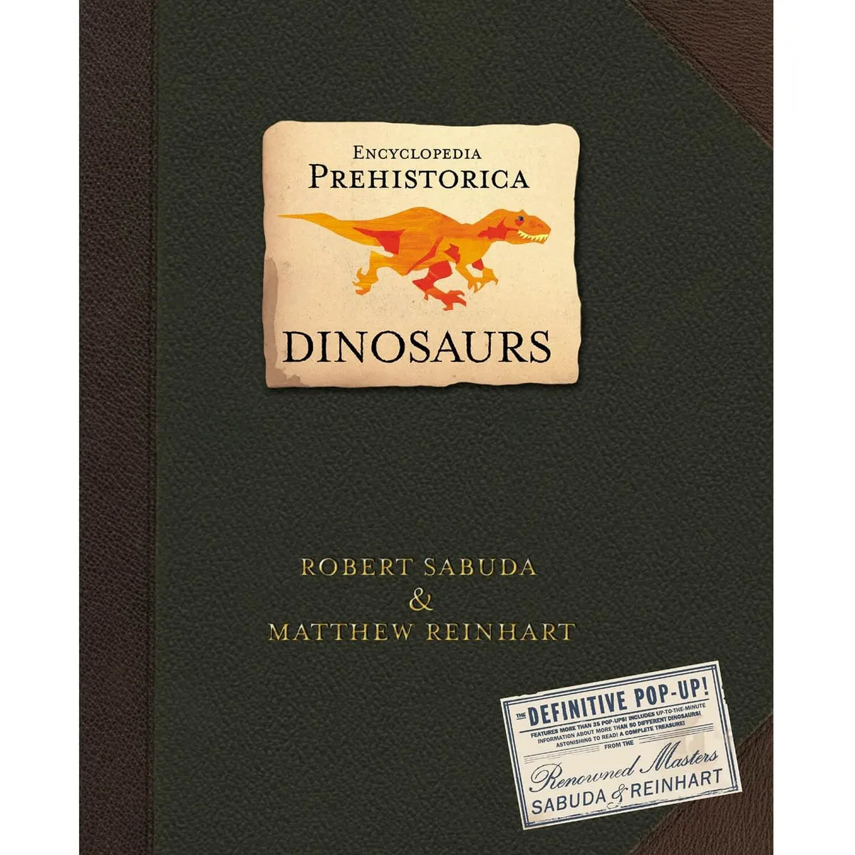 DinoWorld 3D-Pop-up-Buch | Prähistorische Dinosaurier & Seeungeheuer | Gebundene Ausgabe