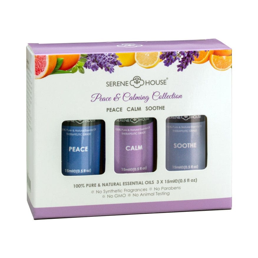 Brehn | Peace & Calming Set - Natürliches ätherisches Öl Geschenkset