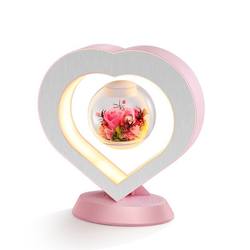 Schwebende Blume mit magnetischer Rotation – Floravia | Brehn
