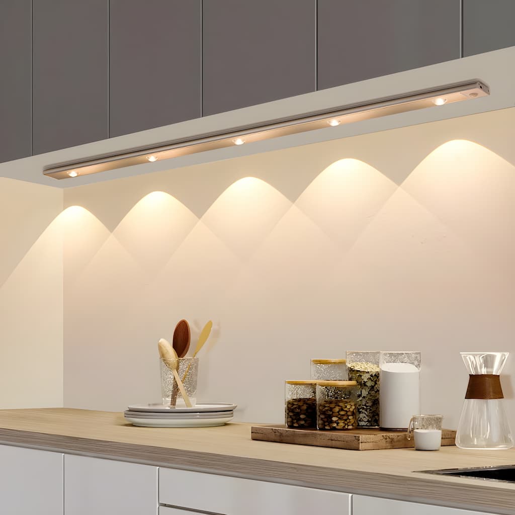 Brehn | Kabellose LED-Leuchte mit Bewegungssensor | Wiederaufladbar, Dimmbar & 3 Farben