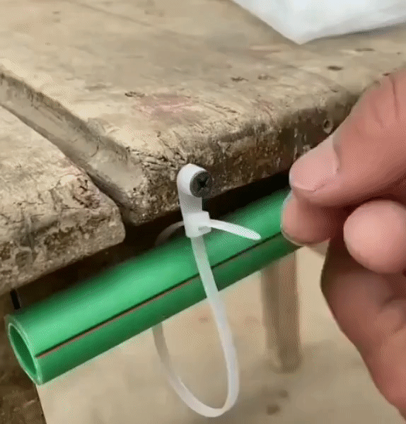 Montierbare selbstsperrende Kunststoff-Kabelbinder | Brehn