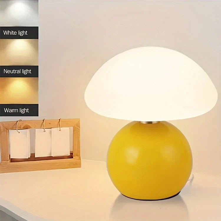 Brehn | Französischer Stil und natürliche Schönheit des Pilzes in der Lampe