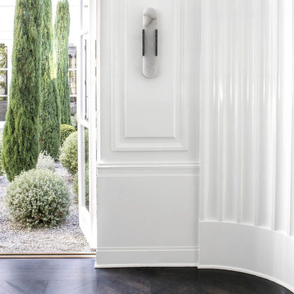 Moderne Marmor Nachttisch Wandleuchte - Elegante Wandarmatur | Brehn
