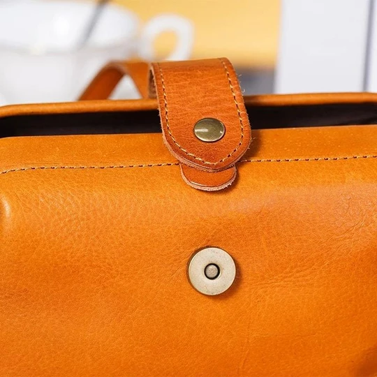 Brehn | Echtes Leder Retro Handmade Tasche