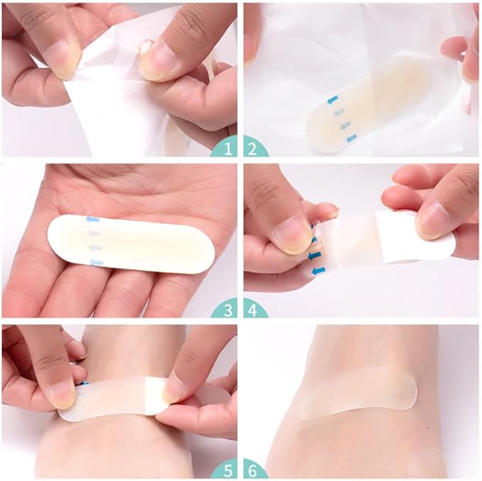 Brehn | SootheStep – Transparente Gel-Pads, die Blasen sofort verhindern