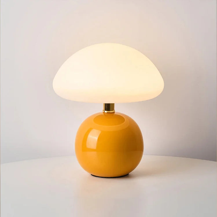Brehn | Französischer Stil und natürliche Schönheit des Pilzes in der Lampe