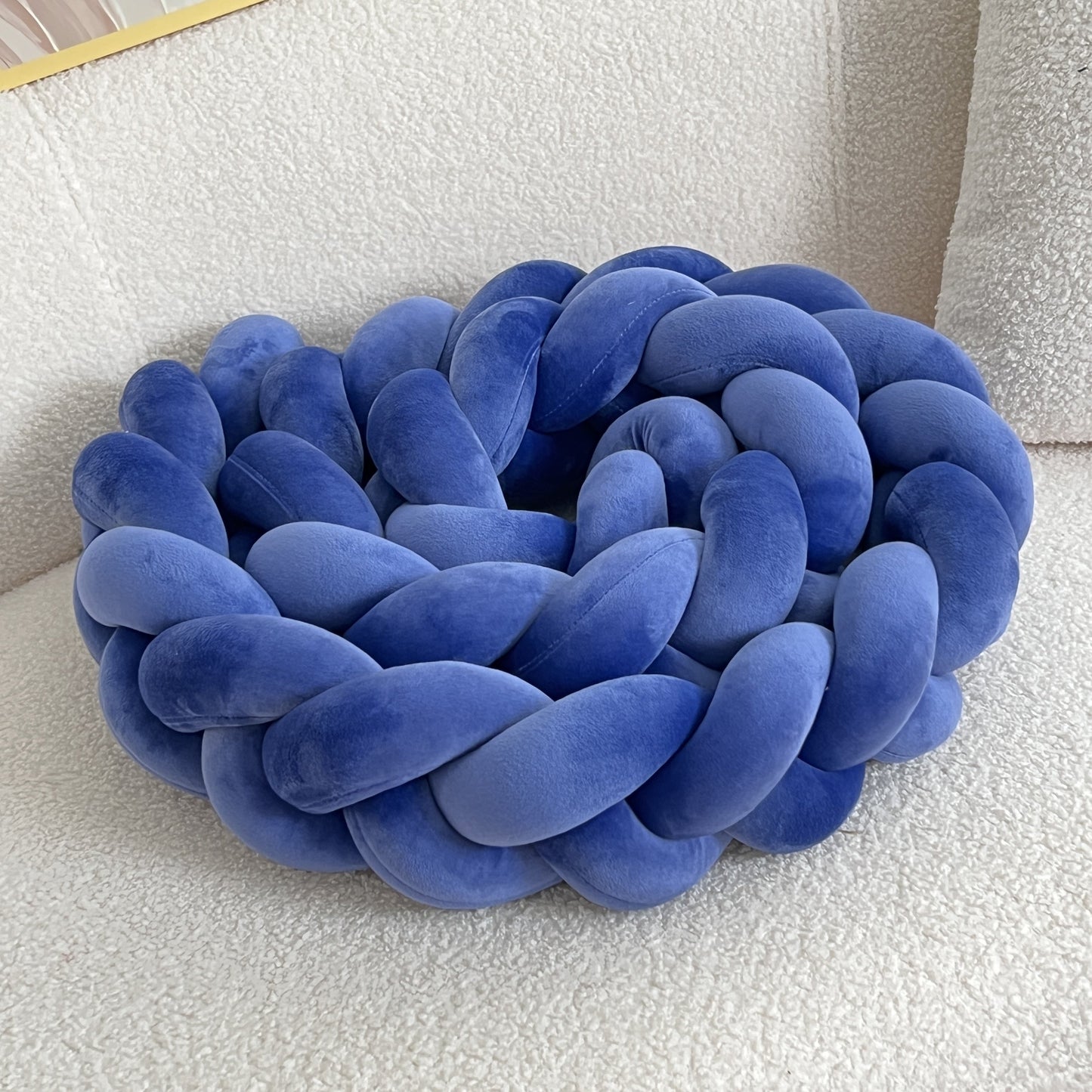 Brehn | WaveCushion - Moderner Waschbarer Bodenkissen mit Geometrie