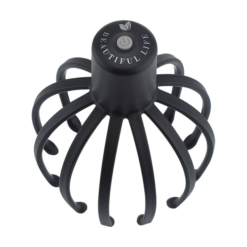 Kopfmassagegerät mit Oktopus-Motiv