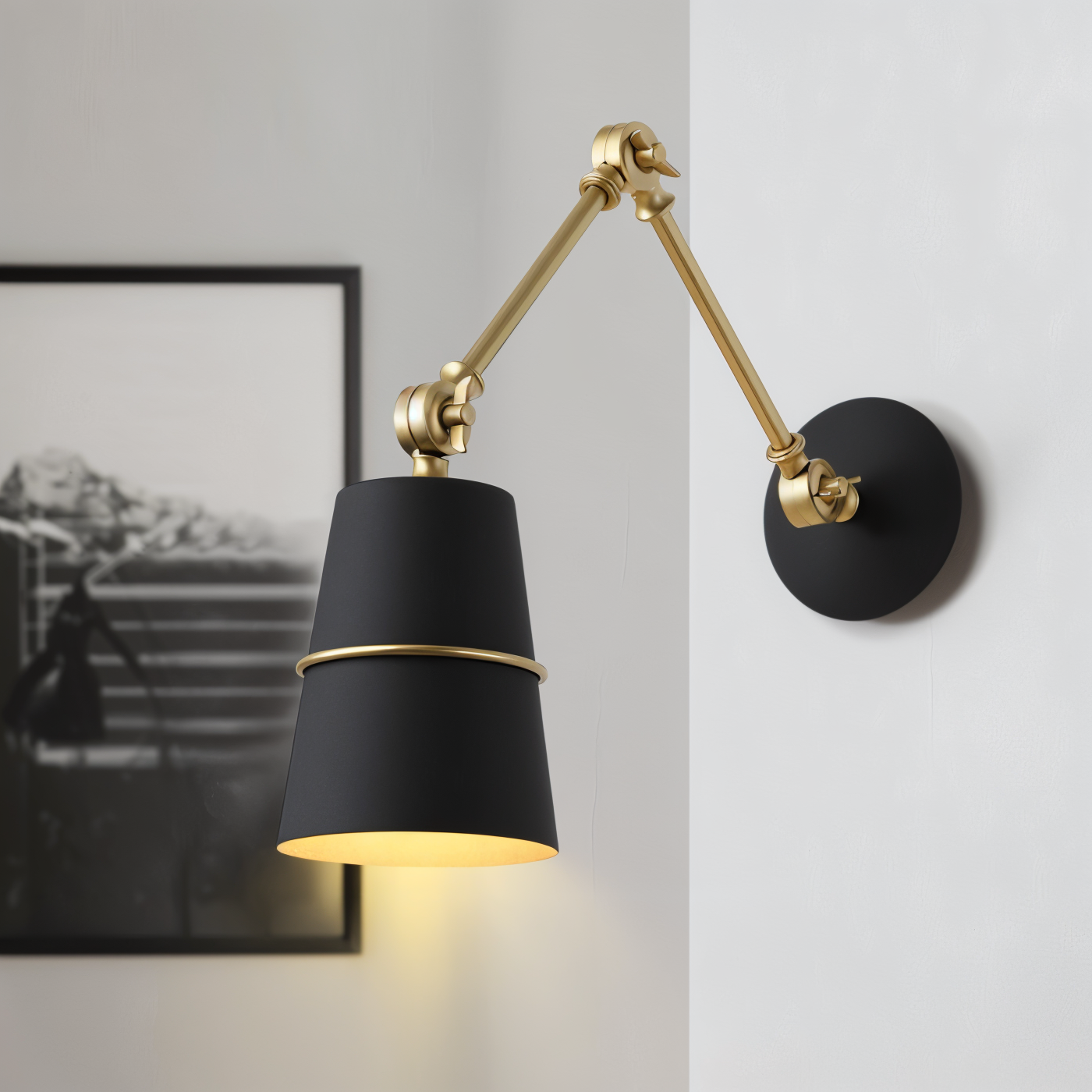 Retro LED Wandlampe – Stylische Innenbeleuchtung