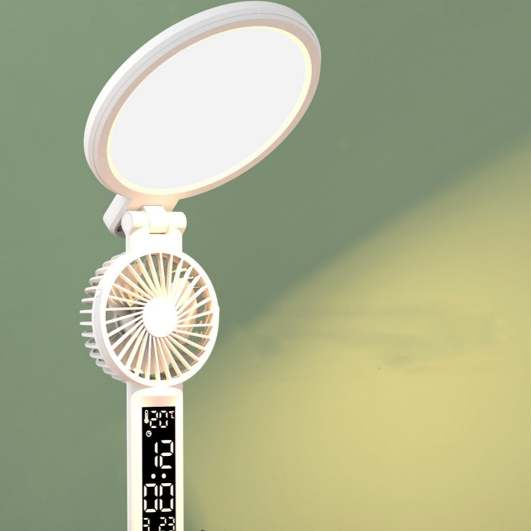 LED-Tischlampe mit Uhr und USB. | Brehn