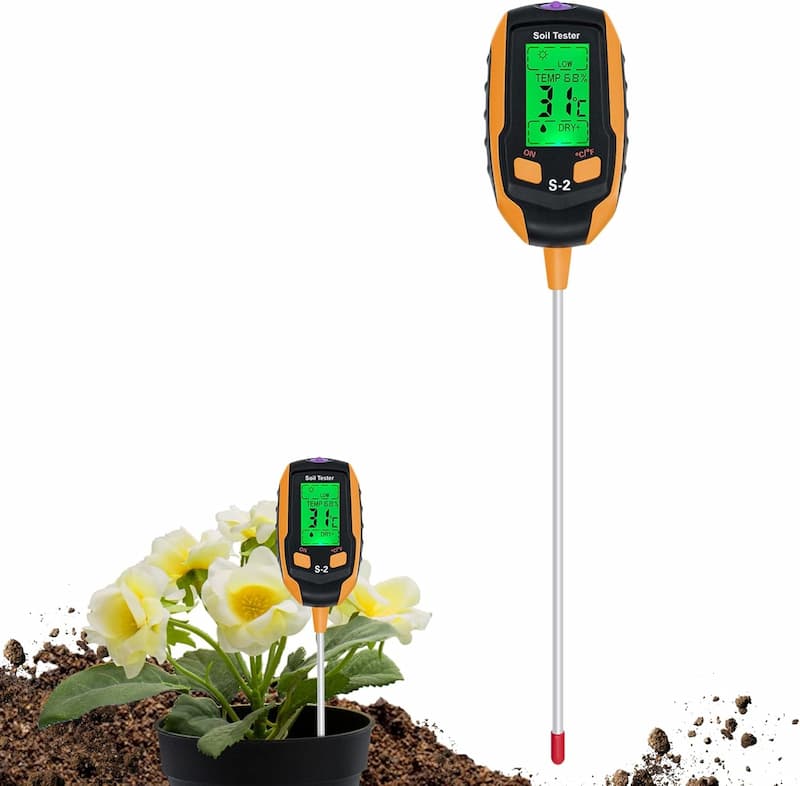 SmartGrow™ 4-in-1 Bodenmessgerät für Pflanzen | Brehn