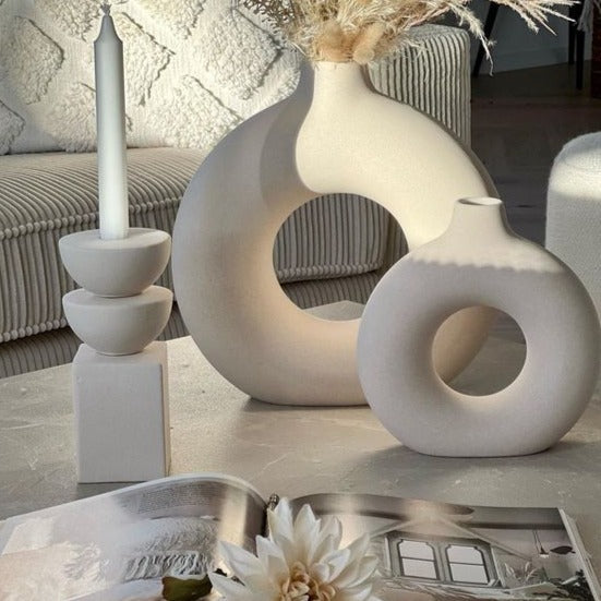 Halo Vase 2-teil Set Brehn