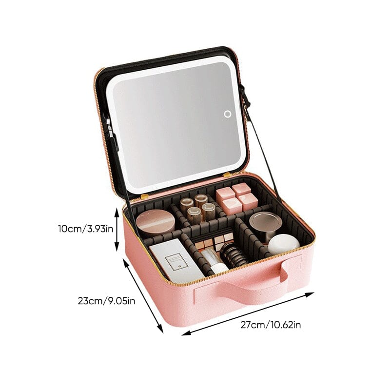 LED Licht Tragbare Make-up Tasche | Brehn