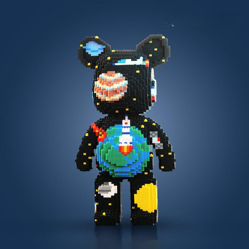 Brehn | DIY Pixel Art Block Bärenfiguren – Kreatives Bauen & Sammlerausstellung