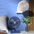 Tragbarer Home Desktop Ventilator Ladegerät Direkte Steckdose | Brehn