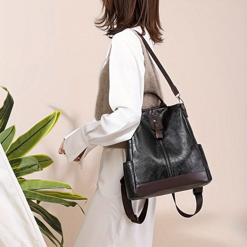 Damen-Diebstahlsichere Reisetasche, stilvolle Schultertasche