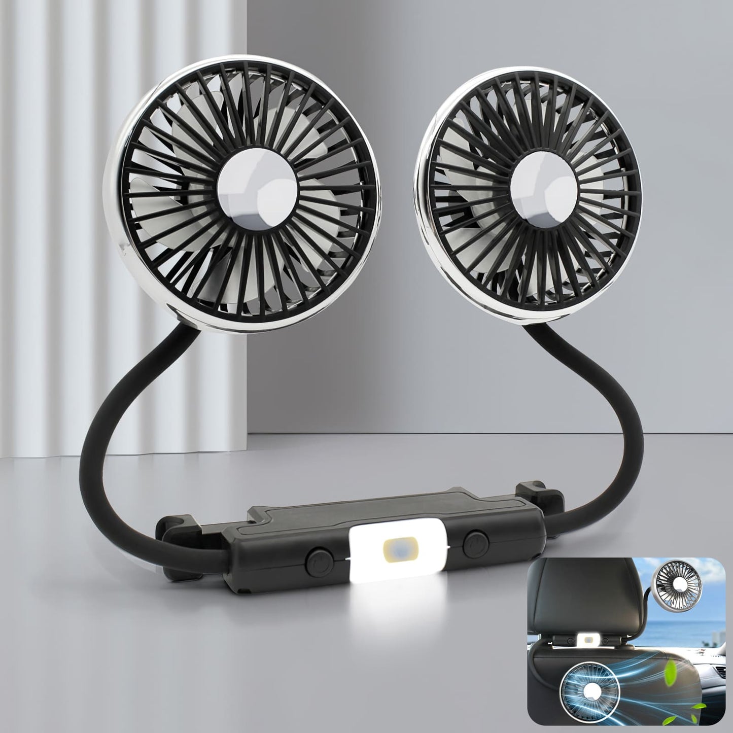 Sommer Dual-Head USB Schlauchventilator | Brehn