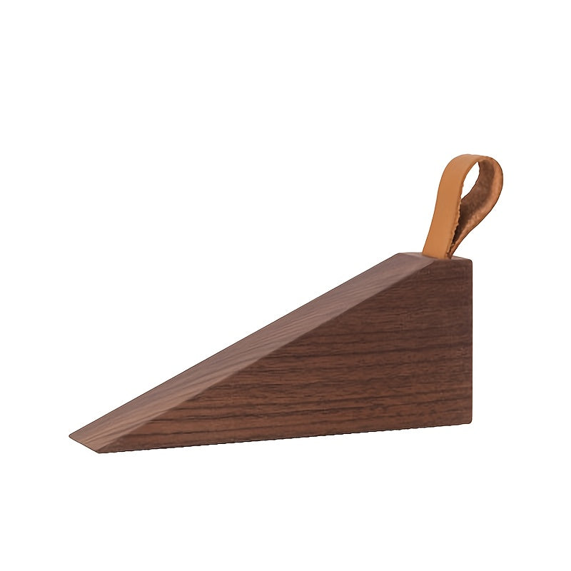 NordGrip Türstopper aus Holz – Skandinavisches Design mit rutschfester Basis | Brehn