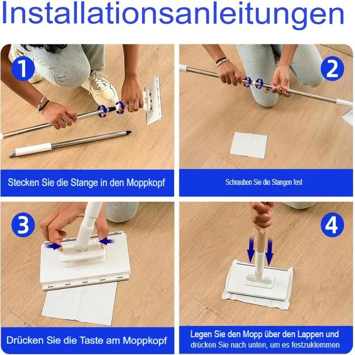GlideMaster — Mühelos blitzsaubere Böden, die du lieben wirst | Brehn