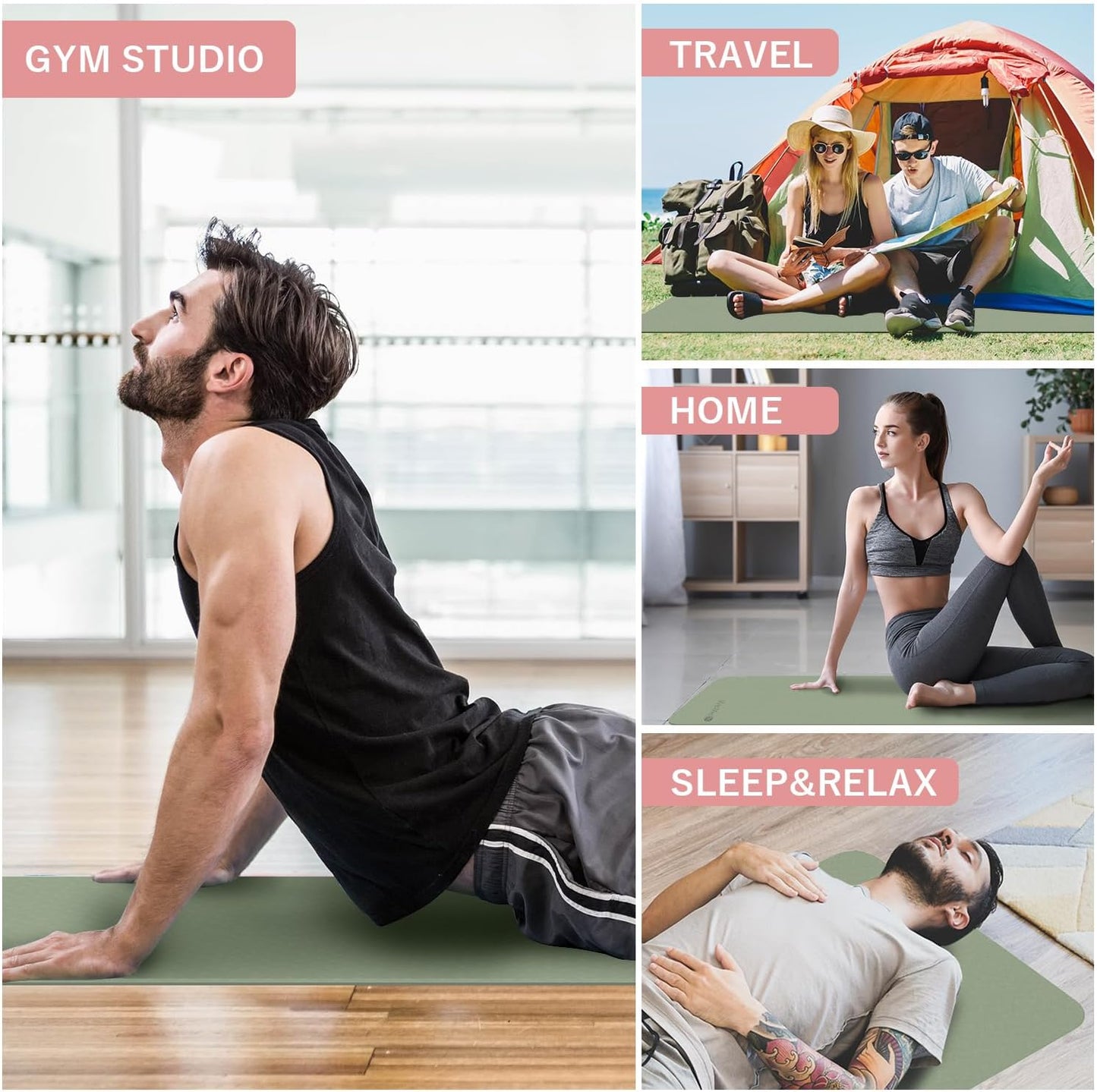 Brehn | Dick faltbare Yoga-Matte - FlexiMat