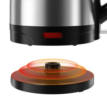 Schnellkochen Edelstahl Elektrischer Wasserkocher mit LED-Anzeige | Brehn