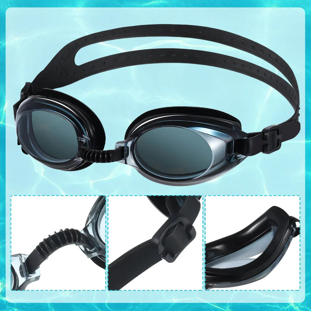 Schwimmbrille 3er-Pack für Erwachsene | Brehn