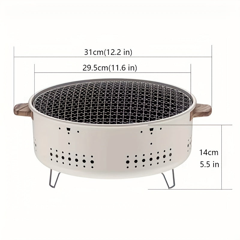 Brehn | Rauchfreier tragbarer elektrischer Grill - SmokeLessGrill