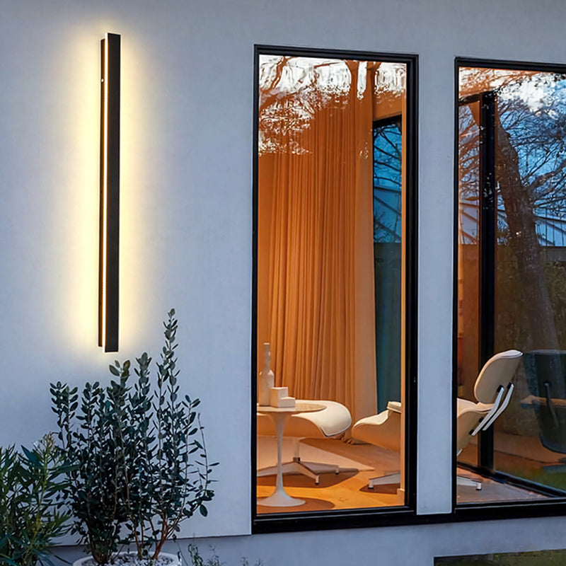 Elegante Outdoor-LED-Wandleuchte